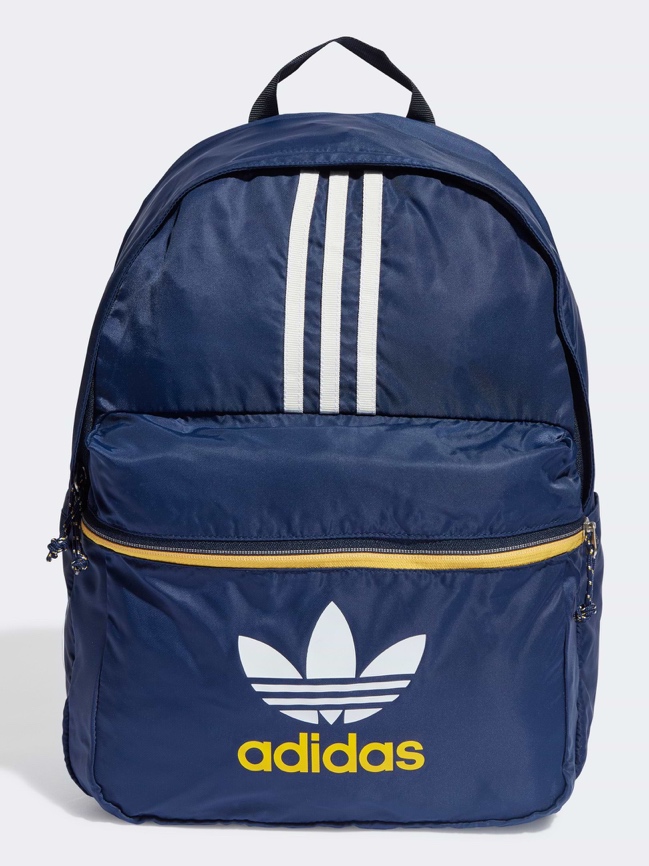 קרדיט תיק כחול: תיק גב מניילון ממוחזר / יוניסקס- Adidas Originals|אדידס אוריג'ינלס